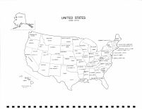 United States Map, Clinton County 1981
